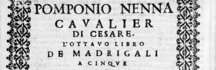 Pomponio Nenna - l'ottavo libro